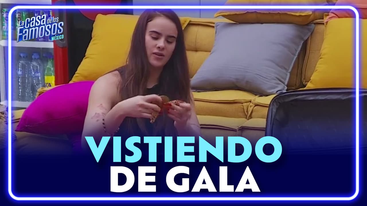 Gala le muestra a Briggitte y Karime los outfits que le mando su stylist