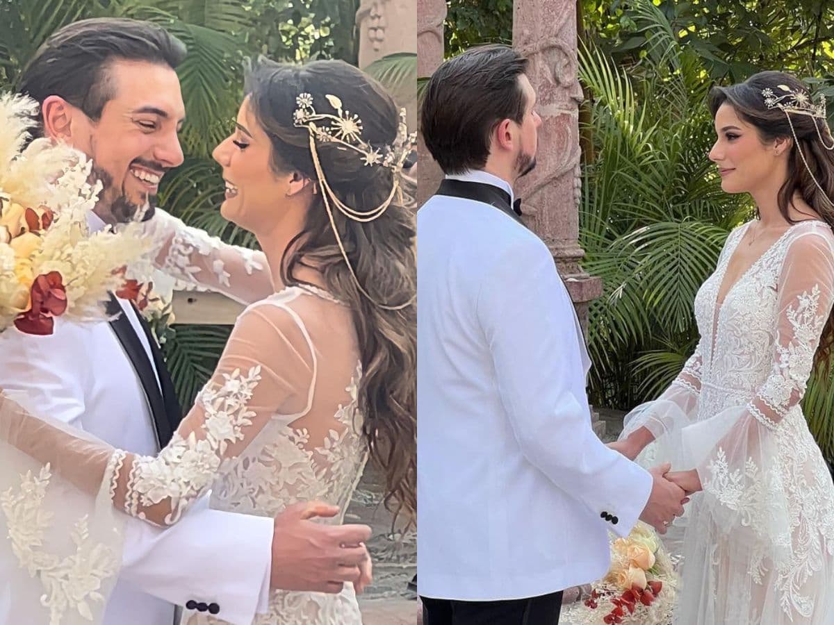 Oka Giner: así fue el vestido de novia que lució en su boda
