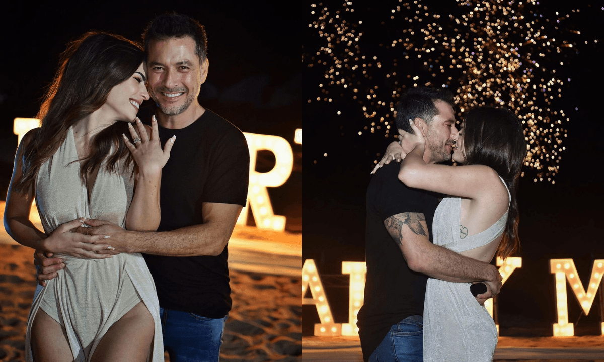 Raúl Méndez de El Señor de los Cielos le pidió matrimonio a su novia en Mazatlán