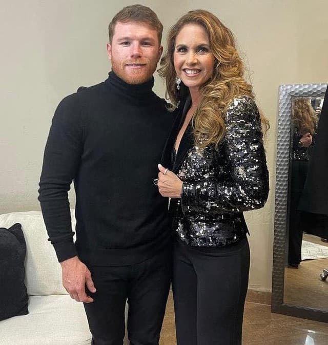 Lucero y 'El Canelo' Álvarez