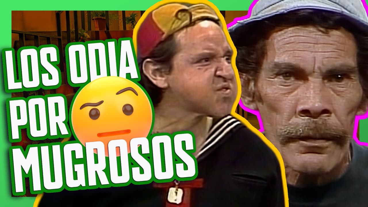 Don Ramón se enoja con todos por ensuciar el patio