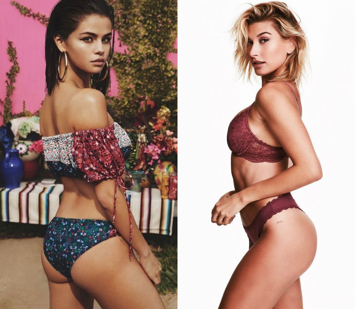 Selena Gomez y Hailey Baldwin pelearán no solo por el amor de Justin Bieber, sino por demostrar en la guerra de bikinis… ¿Quién es la más sensual?