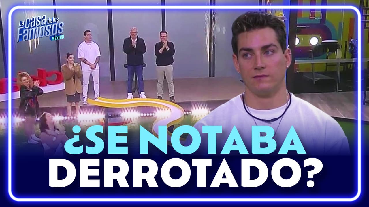 Así reaccionó Agustín tras perder la oportunidad de ser finalista