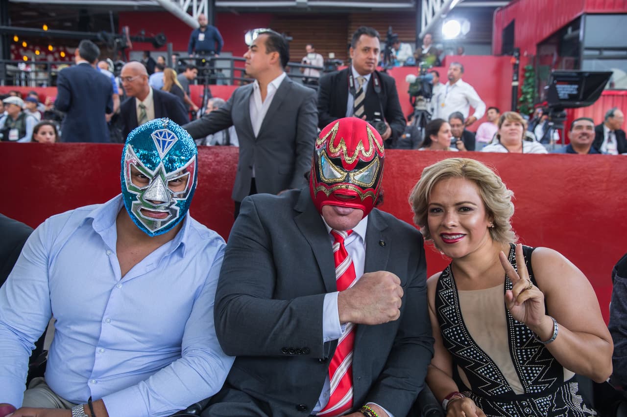 Los luchadores Diamante Azul, Euforia y Princesa Sugehit están dispuestos a apoyar a los jóvenes al abrir las puertas de sus eventos como parte de la experiencia deportiva.