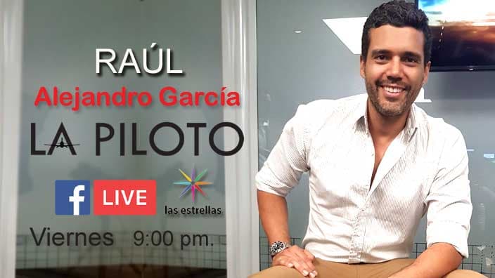 Alejandro García a través de Facebook Live
