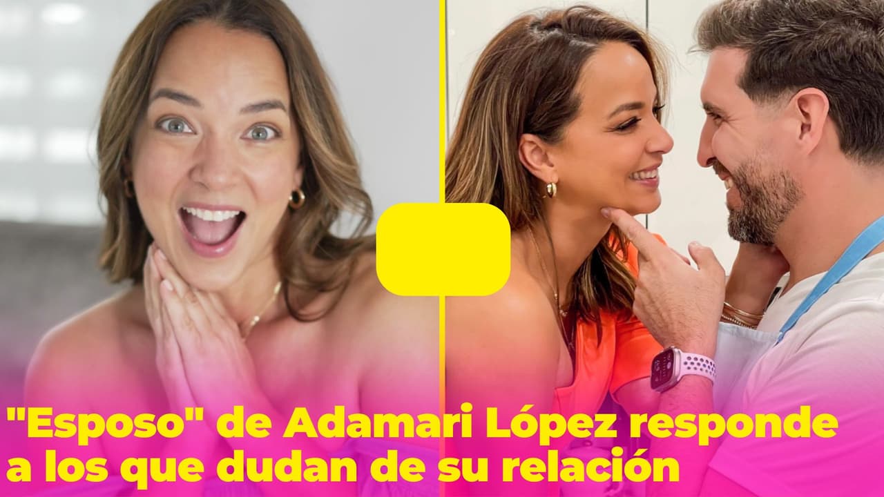 “Esposo” de Adamari López responde a los que siguen dudando de su relación