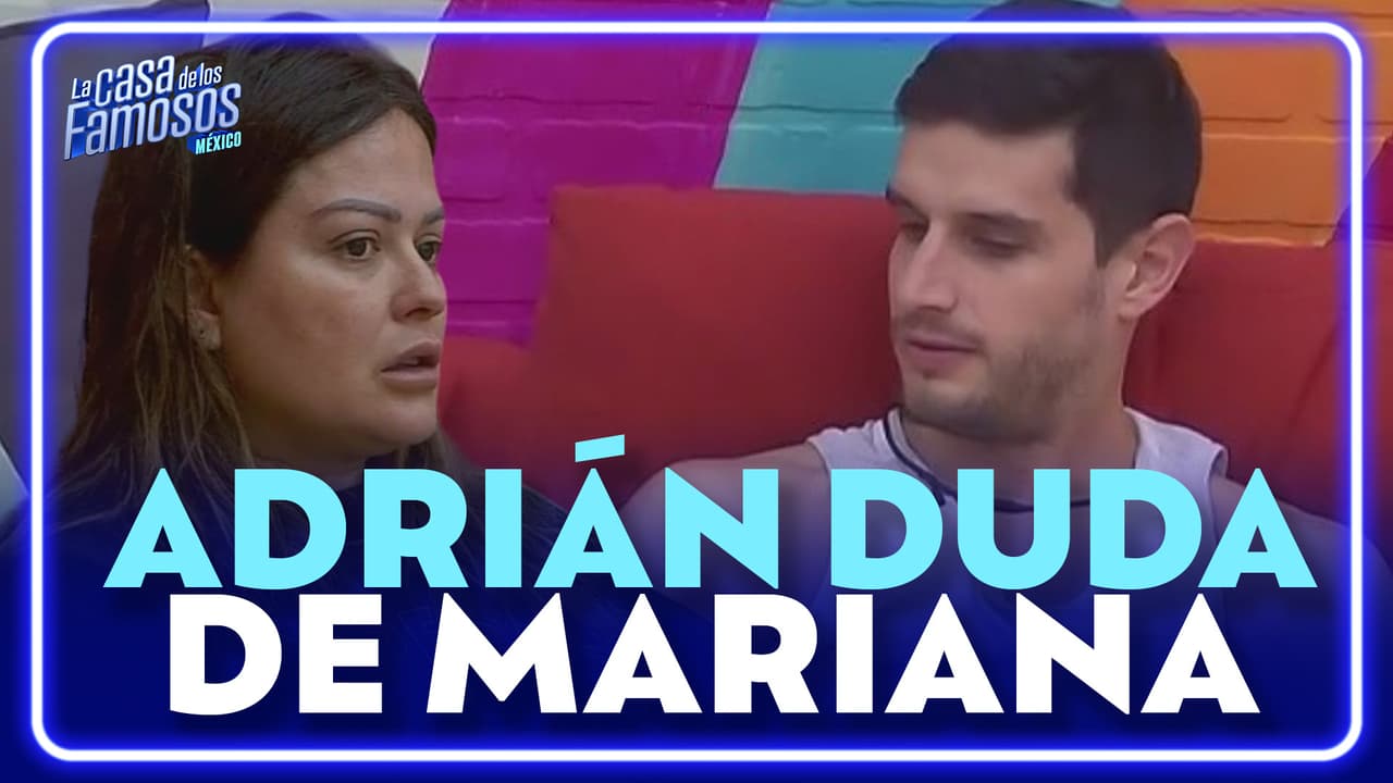 Adrián Marcelo cuestiona la seguridad de Mariana Echeverría al creer que el público la salvará
