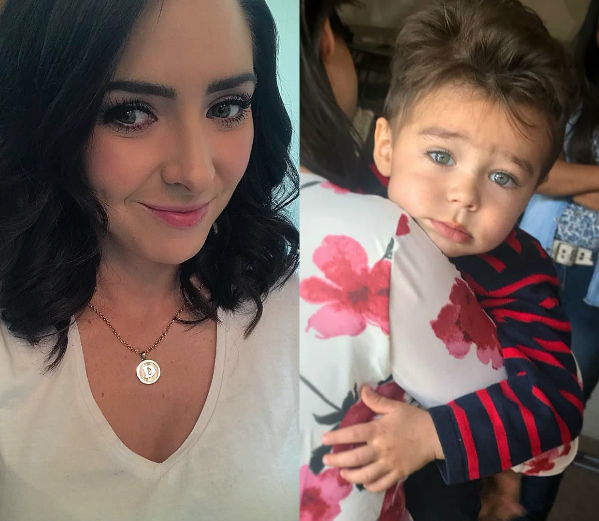Ariadne Díaz comprueba con fotos que su hijo Diego... ¡Es su clon!