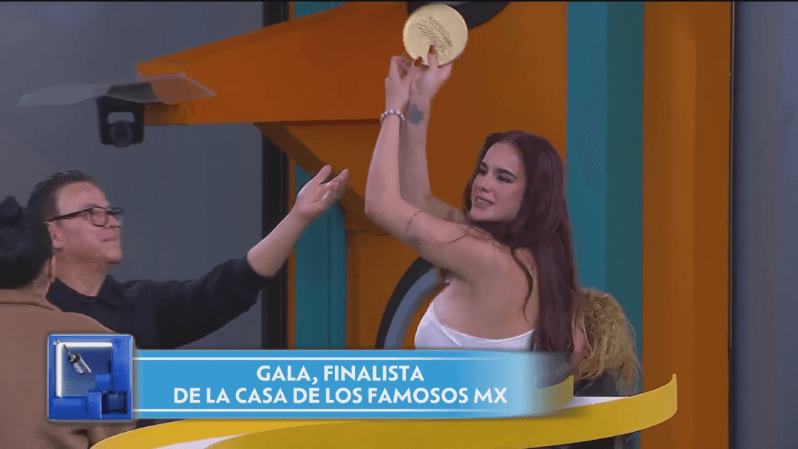 Gala Montes se convierte en finalista de 'La Casa de los Famosos México'