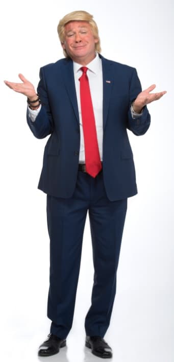 Herson Andrade es Donald Trump