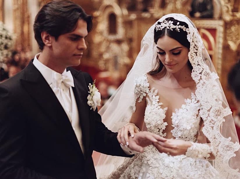 Ximena Navarrete compartió una tierna imagen de su boda