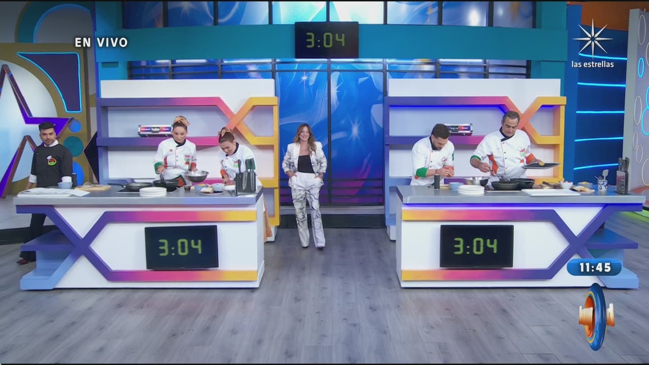 Nicola Porcella responde en vivo a llamada de atención del chef Mariano: Andrea Legarreta reacciona