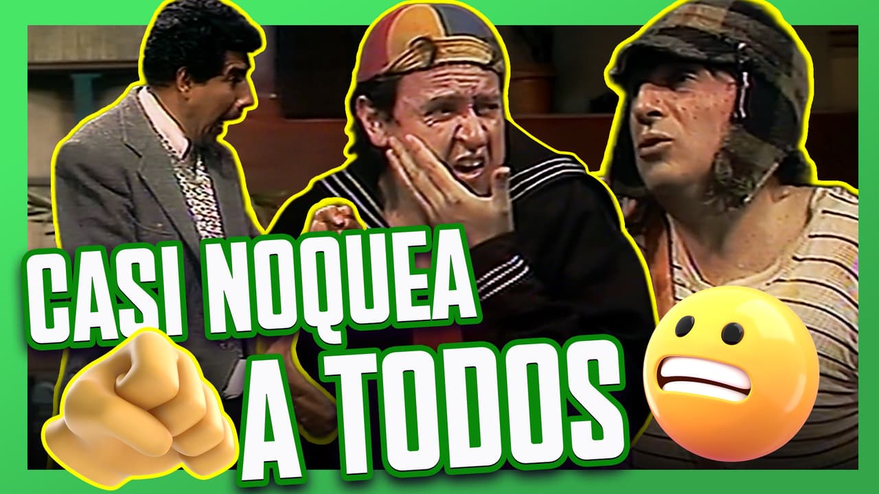 El Chavo provoca accidentes por jugar al ping pong