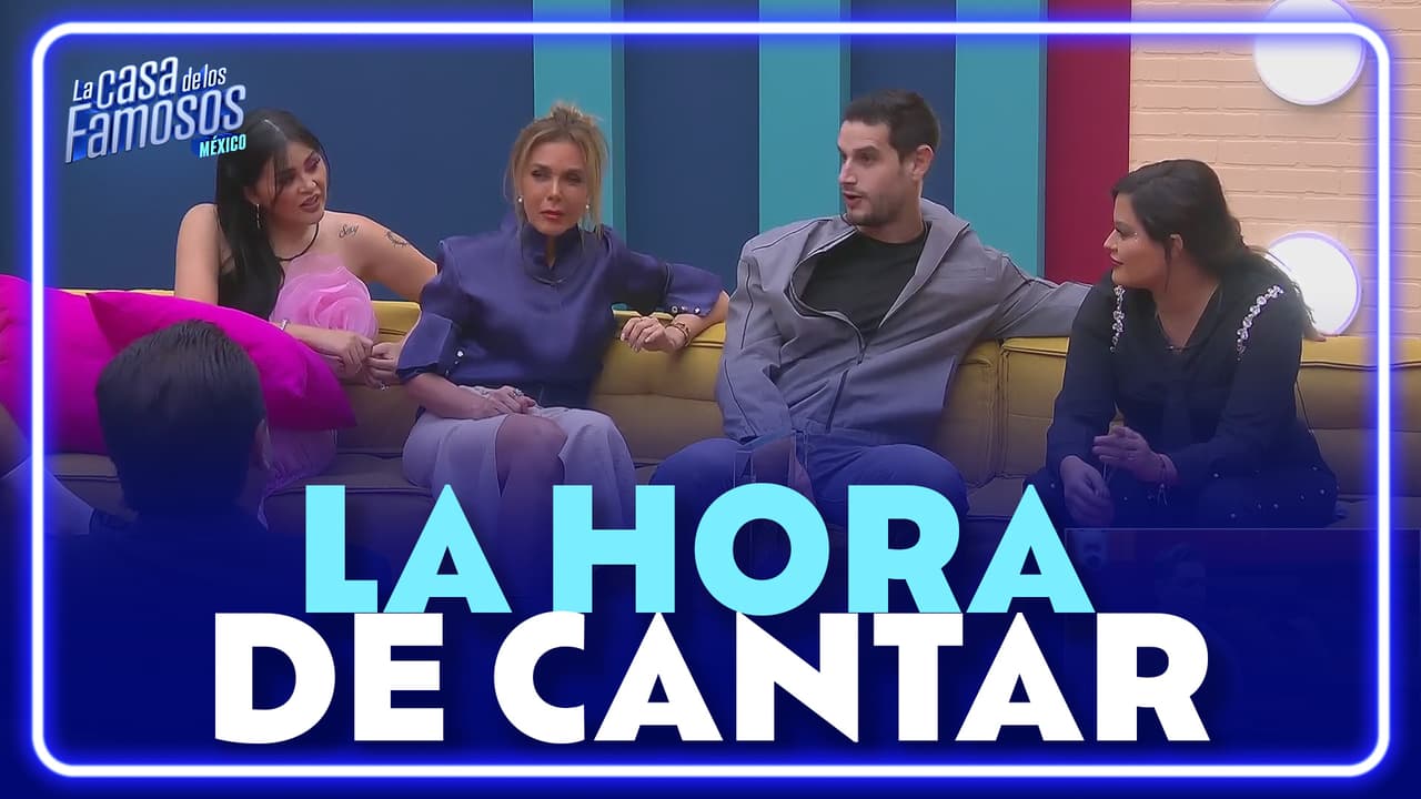 Los habitantes se ponen a CANTAR
