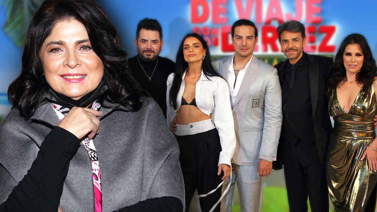 ¿Victoria Ruffo en "negociación" con Eugenio Derbez para unirse a su reality?