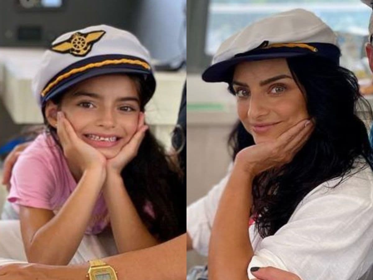 Aitana Derbez y su hermana Aislinn Derbez.