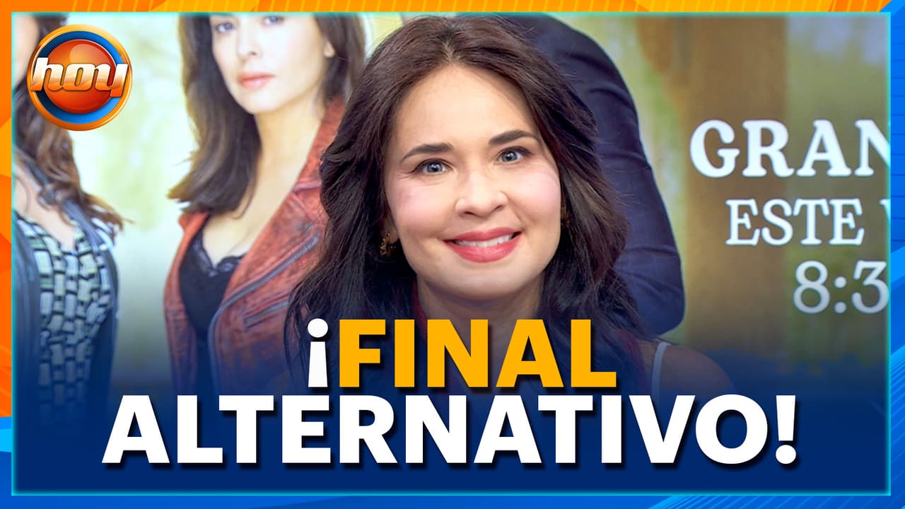 Adriana Louvier revela un adelanto rumbo al GRAN FINAL de ‘Hermanas, un amor compartido’