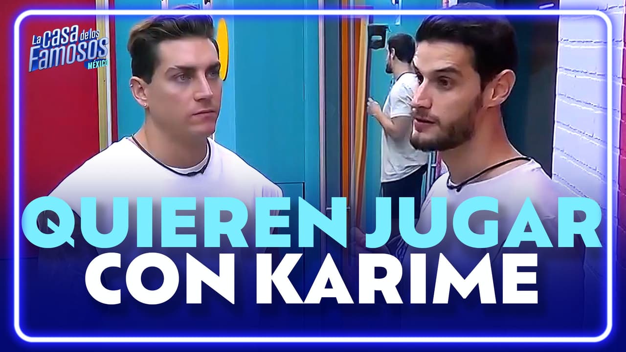 ¡Adrián Marcelo le pide a Agustín meterle miedo a Karime!