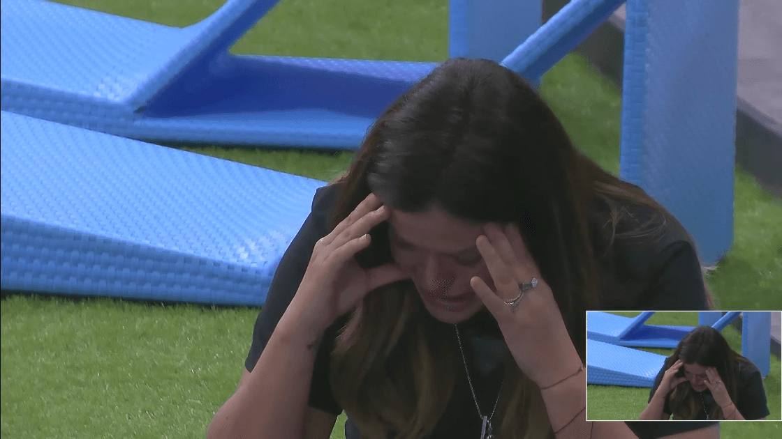 Mariana Echeverría llora por su hijo Lucca en La Casa de los Famosos México