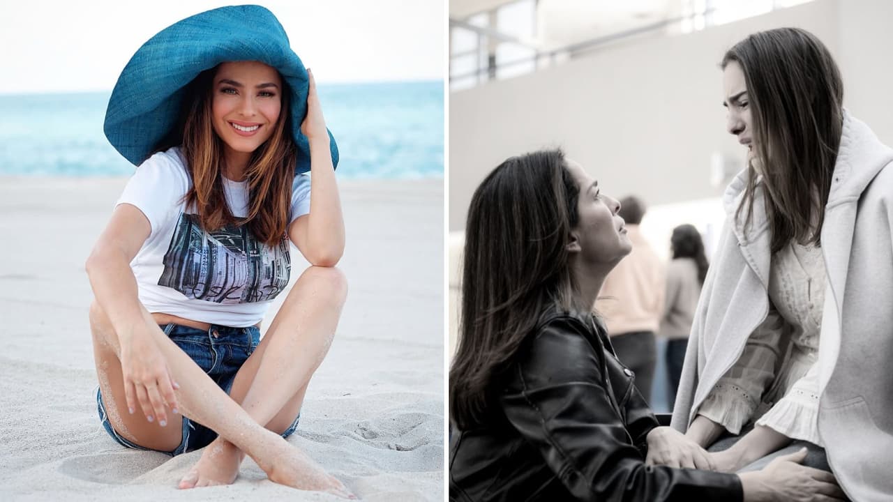 Danna García detalla cómo fue grabar el rescate de ‘Aura’ en Hermanas, Un Amor Compartido