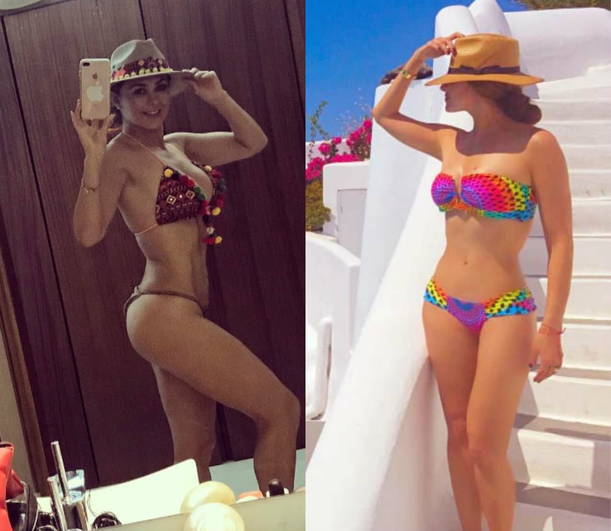 Aracely Arámbula y Galilea Montijo se muestran más sensuales que nunca en una candente guerra de bikinis, que promete sacar chispas