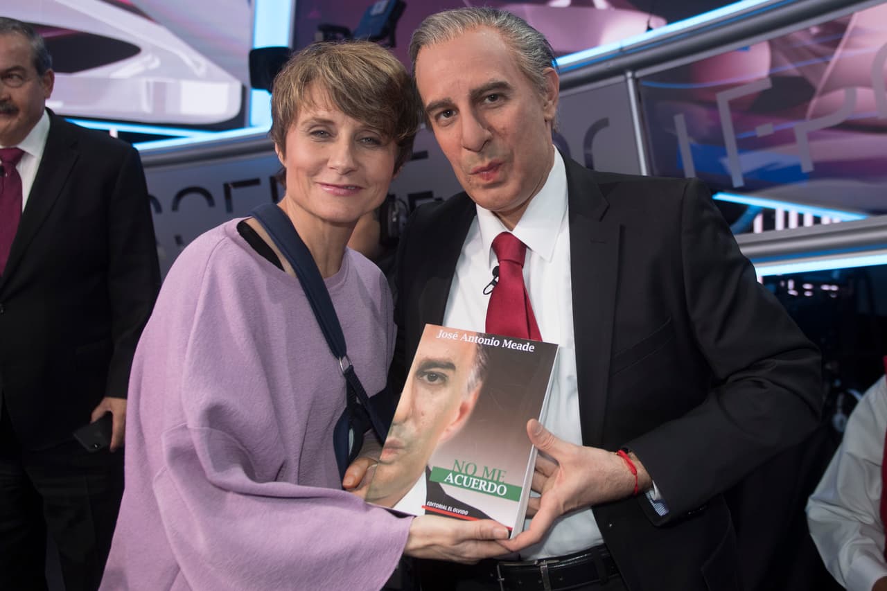 Con Meade y su revelador libro...