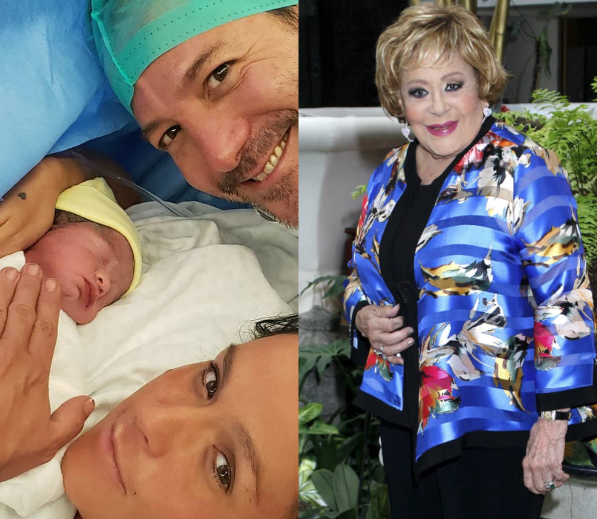Silvia Pinal da la bienvenida a su primer nieto varón: "Es una bendición del cielo"