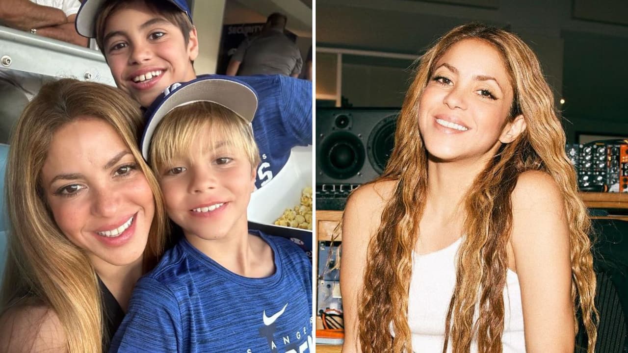 Shakira presume 'nunca haber visto a sus hijos tan felices' a 7 meses de vivir en Miami