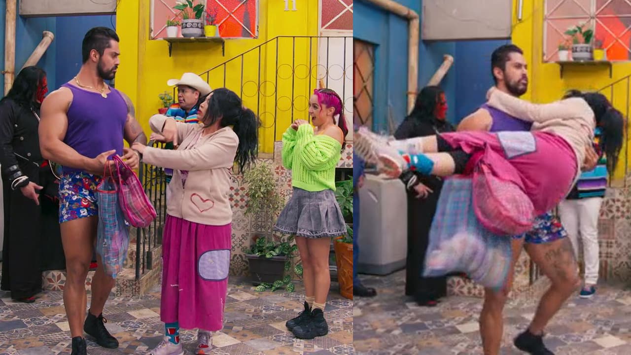 La Chupitos estrena galán y no se mide con él en 'Bola de locos'