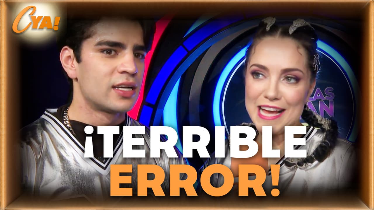 Pía reconoce el fallo en la coreografía con Aarón