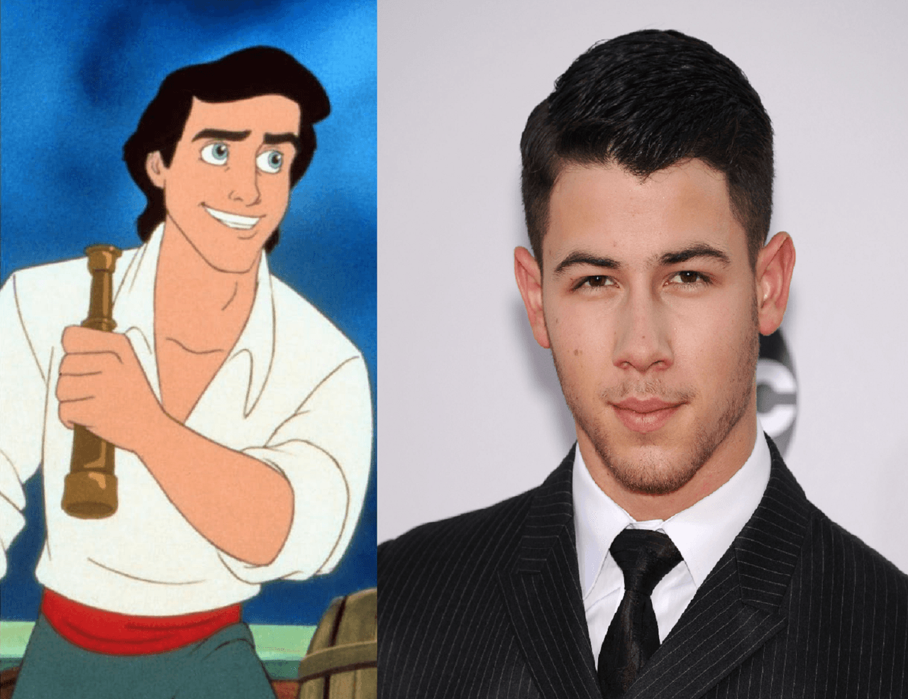 Se ha comentado que el recién casado Nick Jonas podría interpretar al 'príncipe Eric'. Este rumor comenzó cuando el cantante mostró su apoyo a Halle en Twitter tras el anuncio de Disney con la frase: "Sí, no puedo esperar".
