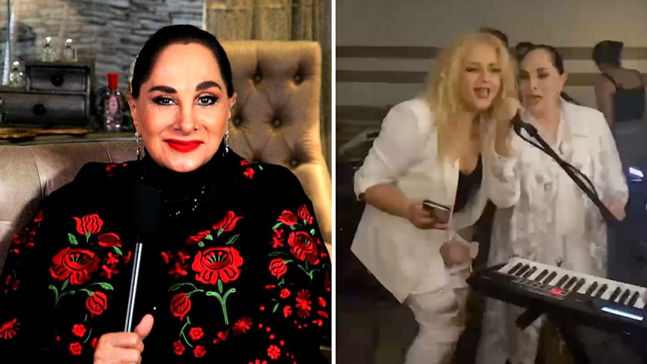 Revelan video inédito de Susana Dosamantes cantando tema de Paulina Rubio