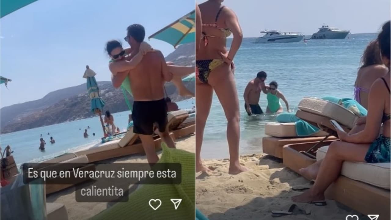 Ana de la Reguera y misterioso galán tras rumores de truene con Poncho Herrera.