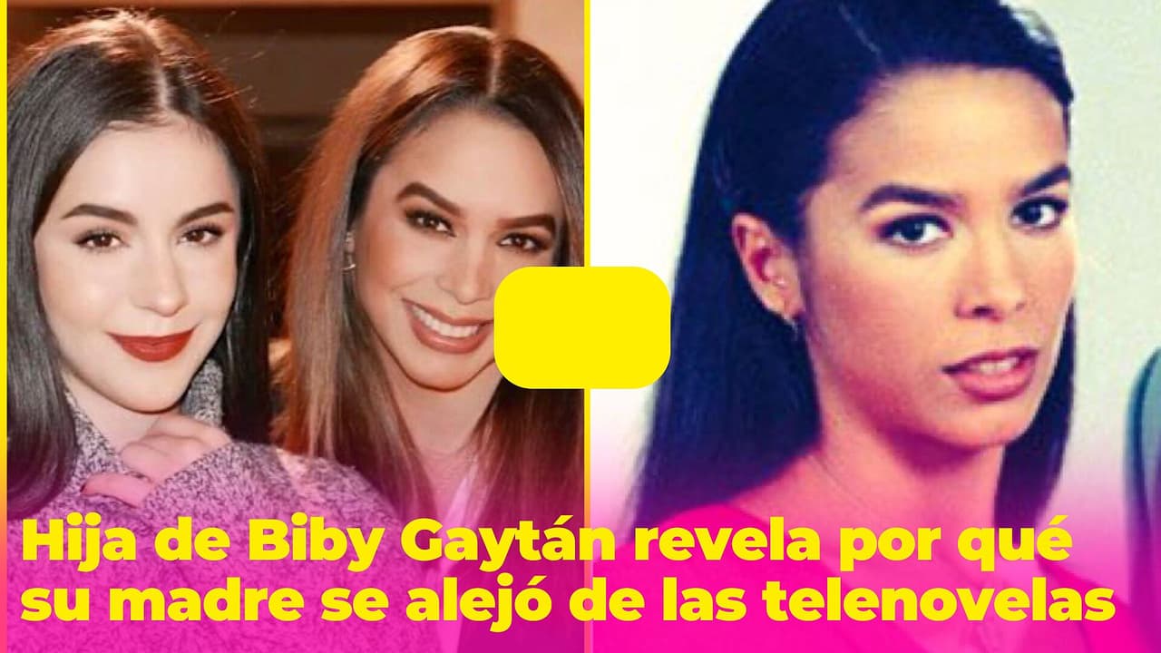 Hija de Biby Gaytán revela por qué su madre se alejó de las telenovelas: “No tengo manera de pagárselo"