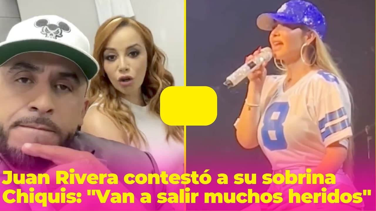 "Van a salir muchos heridos": Juan Rivera respondió a los supuestos señalamientos de Chiquis