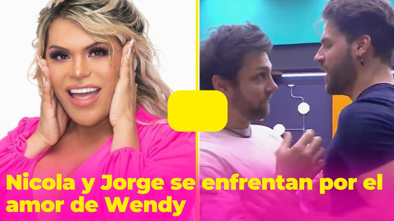 Nicola se enfrenta a Jorge por andar coqueteando con Wendy y casi llegan a los golpes