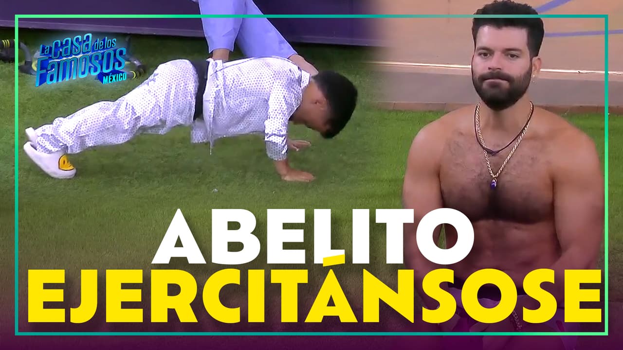 Abelito, Adrián y Aldo aceptan el reto de las mil lagartijas, ¿se avecina 'Solo para Mujeres'?