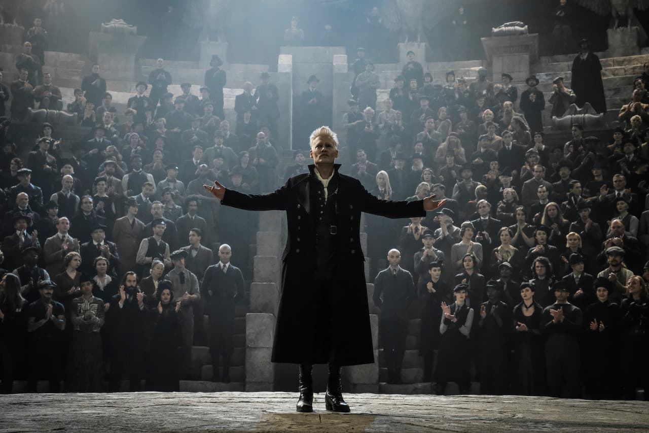 Johnny Depp interpreta a 'Grindelwald'
