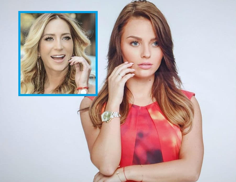 Irina Baeva se parece más a Geraldine Bazán... ¡ahora es rubia!