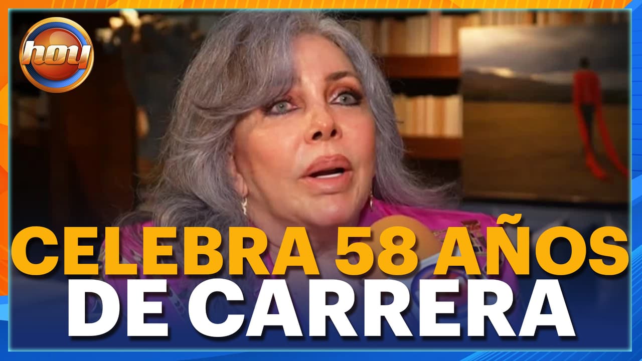 Verónica Castro se siente orgullosa de sus canas y pide empatía para los adultos mayores