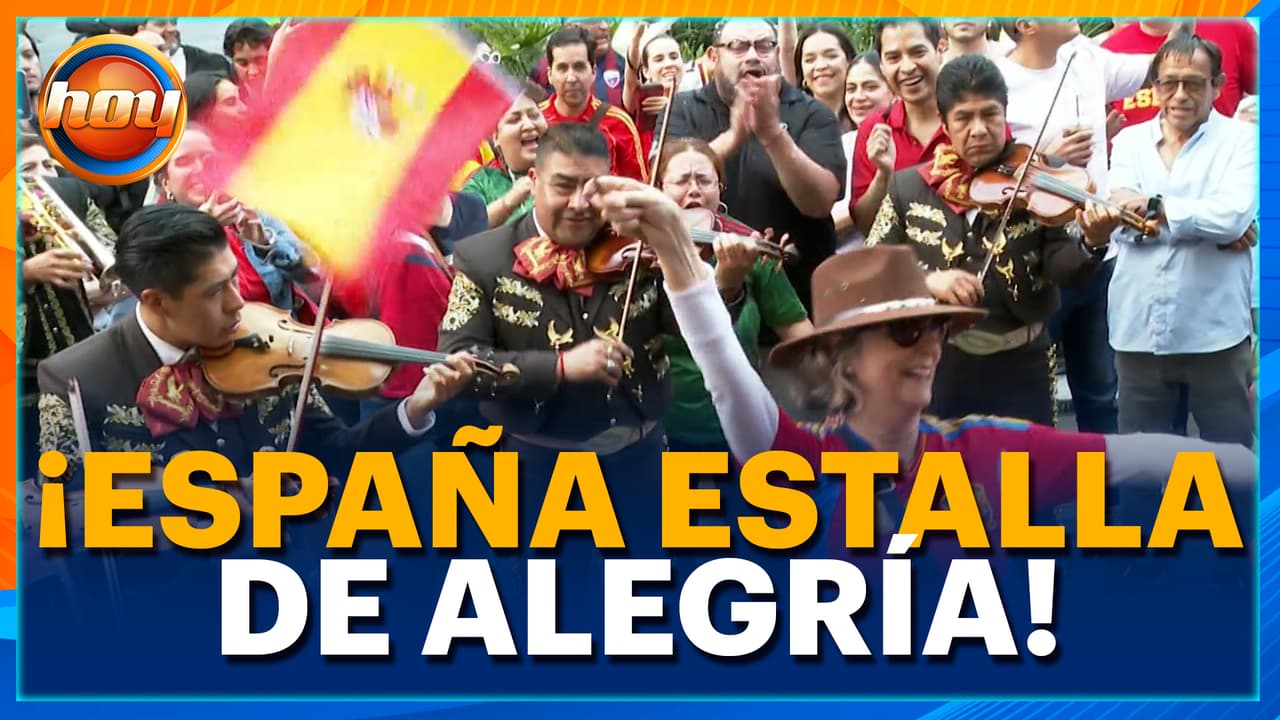 La euforia se apodera de la afición española tras la victoria de su selección