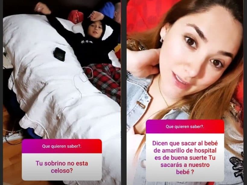 Sherlyn constantemente comparte detalles de su embarazo.