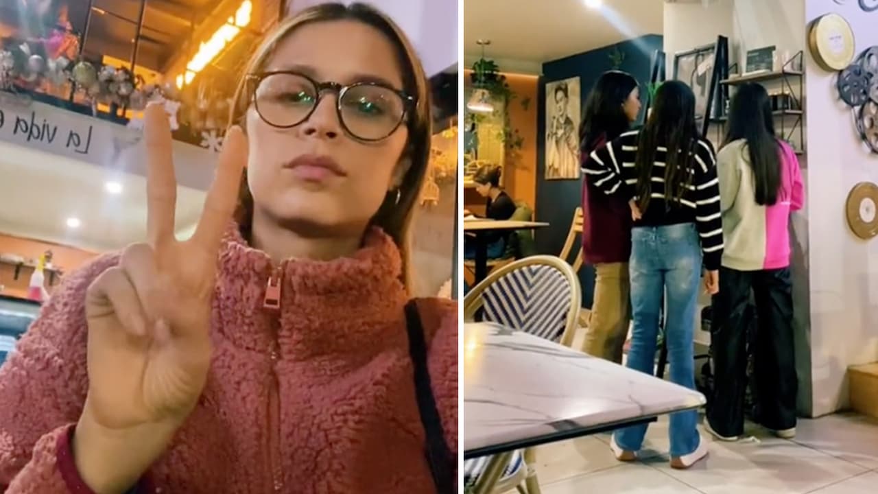 Mamá se queda vigilando a su hija desde lejos en cita con amigas: causa polémica 