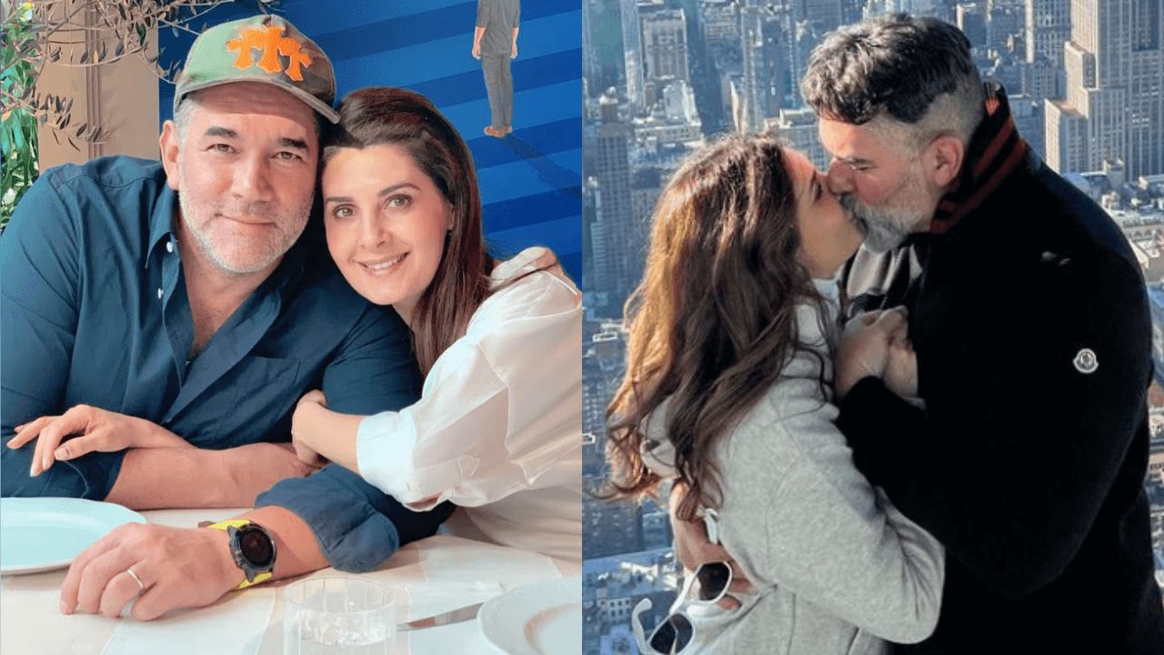 Eduardo Santamarina revela, por fin, qué le dice a Mayrín Villanueva sobre los besos de telenovela y qué le ha pedido