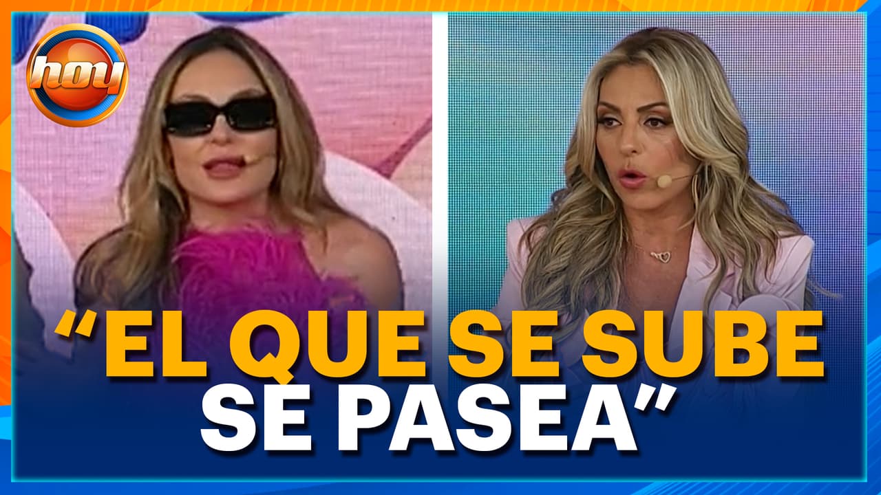Mariana y Gema protagonizaron un tenso momento en la rueda de prensa