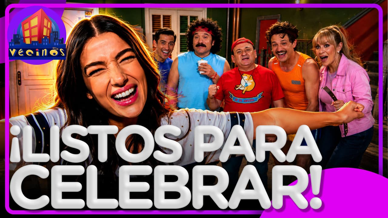 Vecinos: Los vecinos se organizan para hacer una fiesta por el futbol