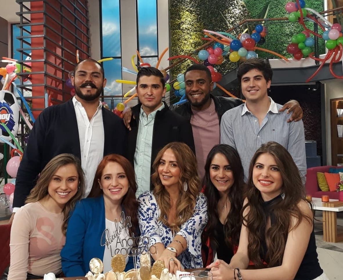 El reencuetro se dio por el cumpleaños de Andrea Legarreta en 'Hoy'