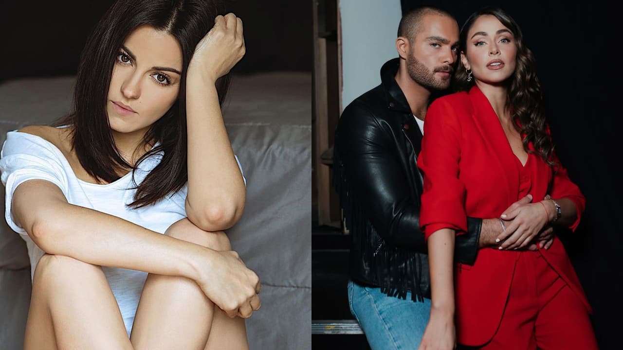 Maite Perroni es cuestionada sobre el embarazo de Claudia Martín; la actriz responde tajante a la prensa