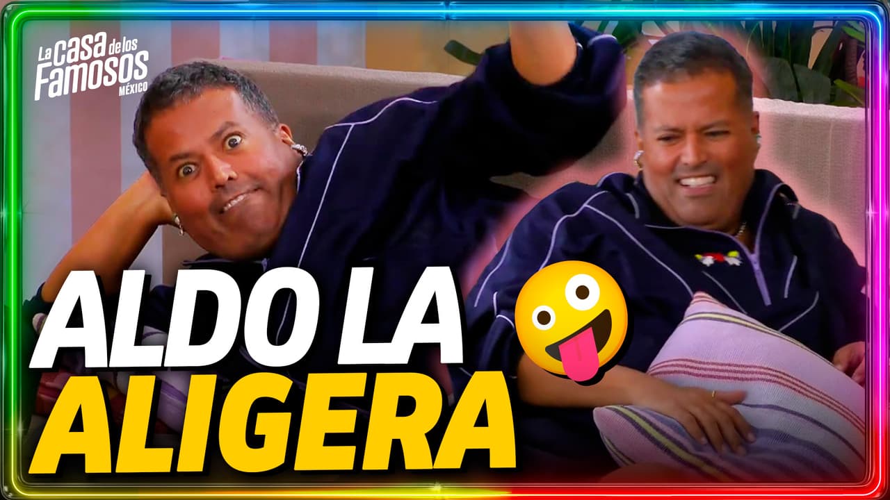 Aldo DIVIERTE a todos con sus comentarios tras una dura Nominación