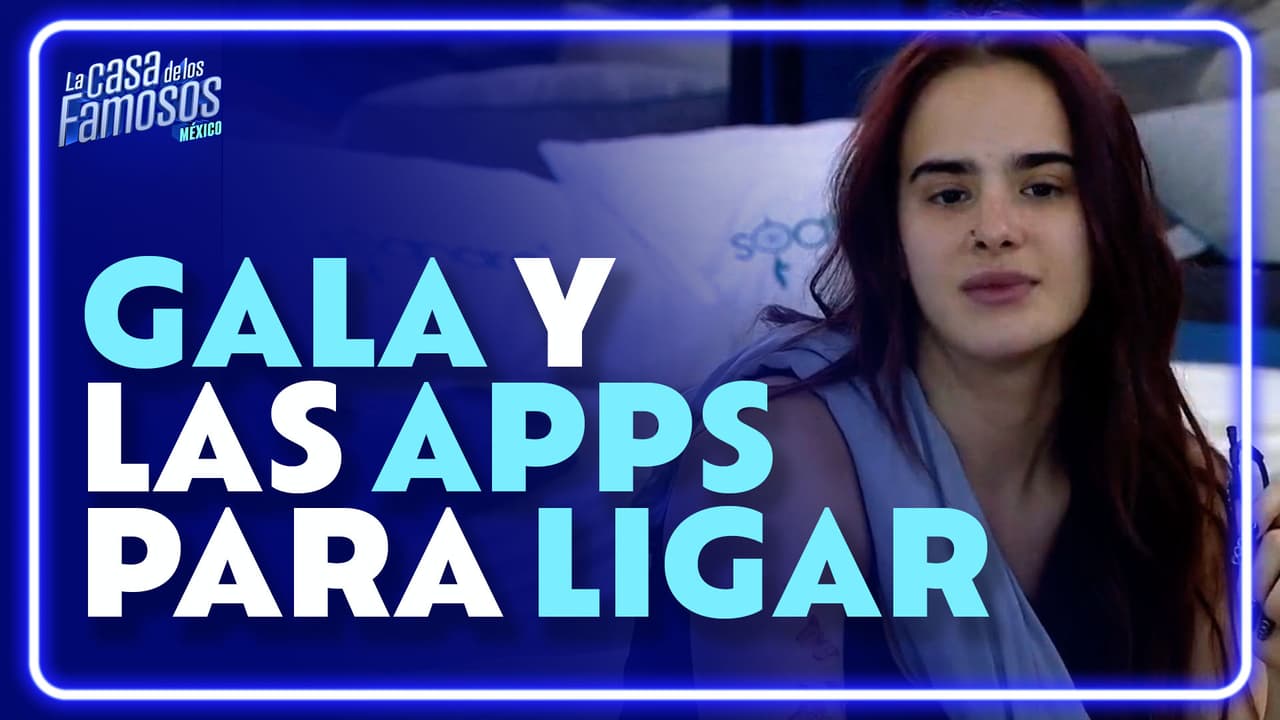 Gala le explica a Mario y a Arath cómo funcionan las apps para ligar
